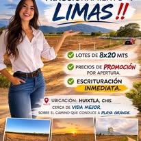 Vista de lote bajo el sol