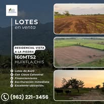 Promoción de lotes en Huixtla
